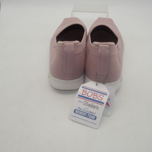 NEW BOBS SKECHERS Plush Arch Fit Slip On Shoes Women's 10 Pink Mauve - Picture 3 of 10
